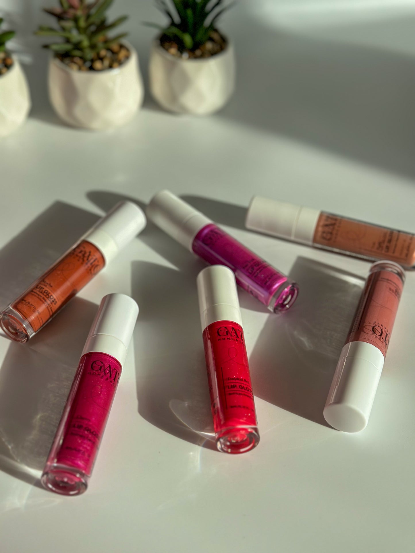 Lip Gloss σε 6 Διαφορετικές αποχρώσεις